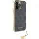 Guess iPhone 15 Pro Max Case 4G Charm, Grey
