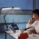 Izoxis 24223 Adjustable Desk Lamp with 2 Light Sources, Black