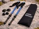 Verk Group Nordic Walking & Trekking Poles with Tips and Cover, Blue