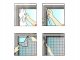 Mosquito Mesh Net Anti-Insect Screen for Windows - 130x150cm, Black
