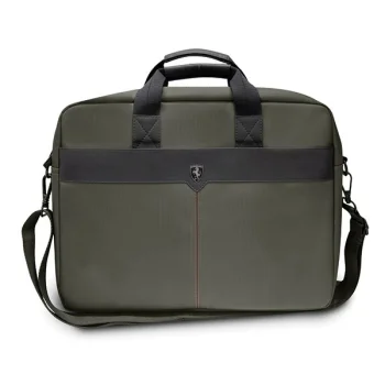 Ferrari Off Track Scuderia Laptop Bag 16", Khaki