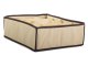 Underwear and Socks Drawer Organizer, 12 Compartments, Beige