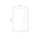 Tech-Protect Glass Fit+ Tempered Glass for Lenovo Tab P11 (TB-336), 2-pack