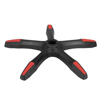 Sofotel Office Chair Replacement Base 320mm, Black and Red