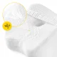 PRO Orthopedic Leg Wedge Pillow 4FIZJO, White