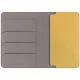 Uniq Belmont RFID Blocking Passport Case Grey/Yellow