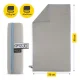 4FIZJO Quick-Drying Microfiber Towel 90x50 cm, Grey