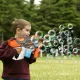 Electric 2-in-1 Water Gun and Bubble Blaster, 35 cm, Orange/Grey