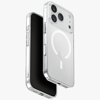 Uniq Airsuit Magclick Charging Case for iPhone 17 Pro Transparent