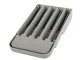 Knife Drawer Organizer, 9 Compartments, Grey