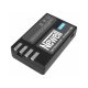 Newell Battery D-Li109 for Pentax K-30 K-50 K-500, 3.7V, 1050mAh