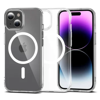 Tech-Protect FlexAir Hybrid MagSafe Case for iPhone 15 - Clear