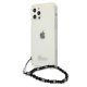 Guess iPhone 12 Pro Max Case Pearl Collection, Transparent
