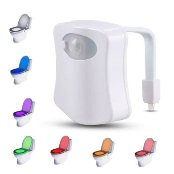 LED Toilet Night Light with Motion Sensor