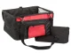 Car seat carrier for dogs and cats, foldable, blue or red