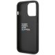 Apple iPhone 14 Pro 6,1\" BMW Leather Stamp Tricolor Case Cover (Bmhcp14l22ptdk), Black