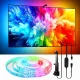 Smart Ambient LED Backlight Strip for TVs and Monitors (45-60\")