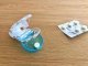 Portable Tablet Dispenser, Pill Remover, Blister Squeezer, Blue