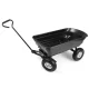 Humberg 75L Garden Dump Cart, 300 kg