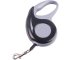 Automatic retractable dog leash with tape and lock, 5m, up to 15kg