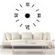Stylish wall clock DIY 130cm