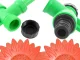 Garden Sprinkler - Sunflower, Red/Green
