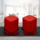 Sbs 20W GaN Wall Charger with Power Delivery, Red