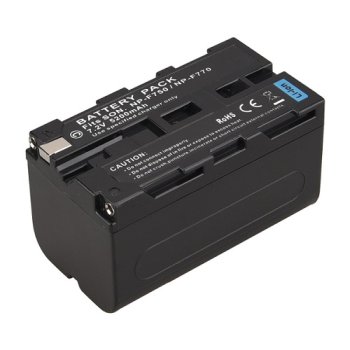 Sony NP-F750 Replacement Battery for Camcorders, 5200mAh