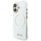 Guess IML Script Metal MagSafe Phone Case Cover iPhone 17 - Transparent