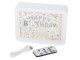 3D Paper Cutout Night Light with RGB LED, Remote & Touch Control, White