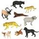 Kids Animal Figure Toy Set, 31 pcs.
