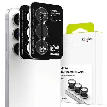 Ringke Camera Frame Protector 2-pack Samsung Galaxy S25 FE - Black