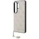 Guess 4G Classic Logo Charm MagSafe Case for Samsung Galaxy S26 Ultra - Pink