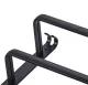 Wall-Mounted Towel Rack 60cm, Matte Black