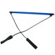 Elastīgās Fitnesa Pilates Jogas Vingrošanas Gumijas Lentes ar Šķērsstieni, Zils | Rubber Bands with Cross Bar for...
