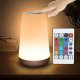 LED Night Light with Remote and Touch Control, Dimmable RGB Color Changing Lamp