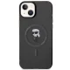Karl Lagerfeld iPhone 15 Plus Case IML Ikonik MagSafe, Black