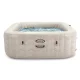 Intex 28446 PureSpa Inflatable Hot Tub for 4 Persons, 175x71 cm, Beige