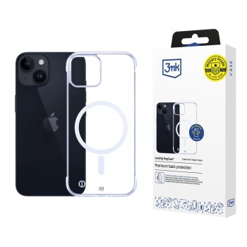 3mk Just20g MagCase for iPhone 14 Transparent