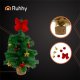 Small Artificial Christmas Tree 45cm Ruhhy 26466, Decorated Tabletop Holiday Decor