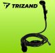 Trizand Portable Camping Shower with 12V Pump, Black/Grey