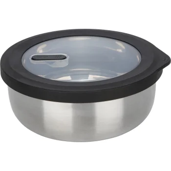 Food Storage Container Gefu PROVIDO 1000 ml, Round, Grey