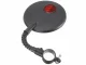 Universal Bicycle Rearview Mirror with Reflector Black