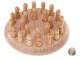 Educational puzzle game, brainteaser \"Match colors\" from memory