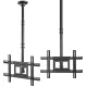 Maclean MC-803 Ceiling TV Mount 23-100\" up to 50kg, VESA 600x400, Black