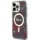 Guess iPhone 14 Pro Max Case Flower MagSafe, Green