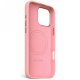 Decoded AntiMicrobial Silicone Stacks Backcover with MagSafe iPhone 16 Pro Max - Pink