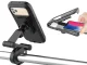 Waterproof Bicycle Phone Holder, 360° Rotation, Black