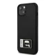 Karl Lagerfeld Ikonik Patch Case for iPhone 13 mini, Black
