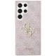 Guess 4G Big Metal Logo Case for Samsung Galaxy S23 Ultra, Pink